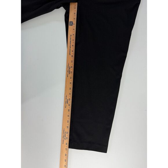 J Jill Black Chino Pants Polyester Rayon Spandex Elastic Waistband Women's 16 P - Picture 9 of 10